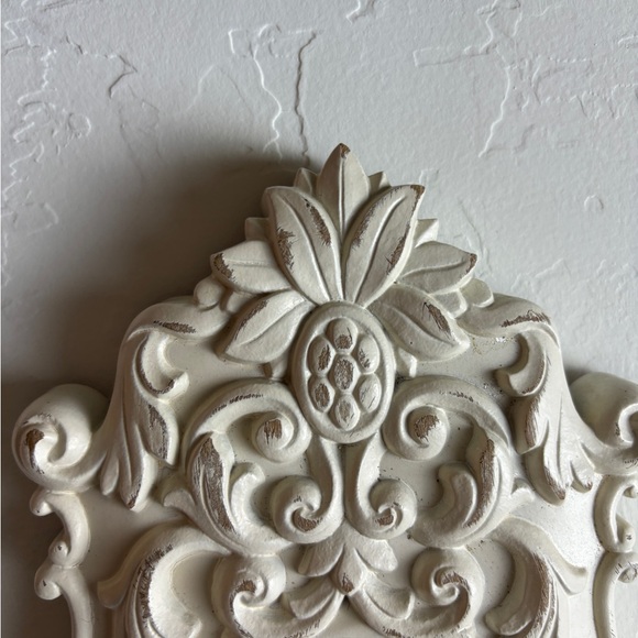 Vintage Home Interiors Victorian Oval Wall Mirror Aged sconce - Picture 9 of 9